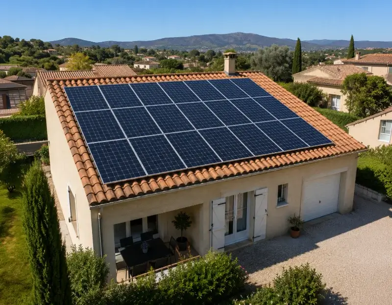 Prime à l'autoconsommation panneaux solaires Salettes — aide financière de l'État